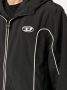 Diesel J-Hives windjack met logopatch Zwart - Thumbnail 5