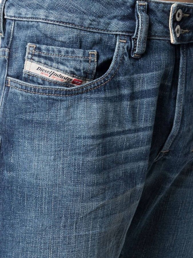 Diesel x 10 Corso Como straight jeans Blauw