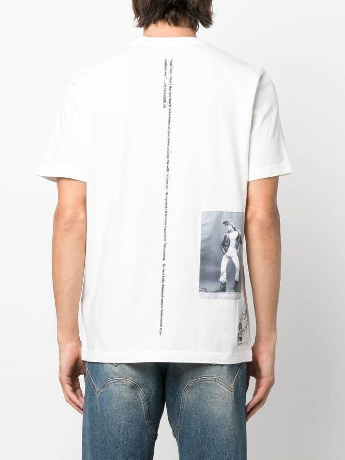Diesel x Tom of Finland Foundation Pride T-shirt Wit