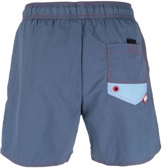 Diesel Zwembroek met trekkoord Blauw