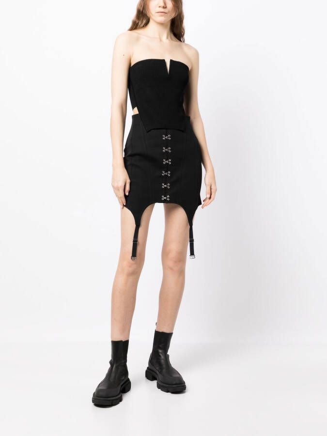 Dion Lee Korset top Zwart
