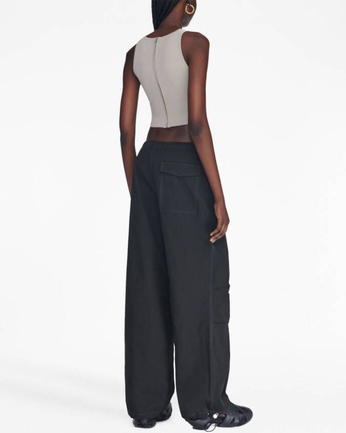 Dion Lee Gehaakte top Grijs