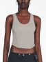 Dion Lee Gehaakte top Grijs - Thumbnail 5