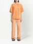 Dion Lee T-shirt met gekreukt-effect Oranje - Thumbnail 3