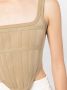 Dion Lee Cropped korset Bruin - Thumbnail 5