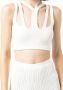 Dion Lee Cropped top Wit - Thumbnail 5