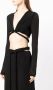 Dion Lee Cropped wikkeltop Zwart - Thumbnail 3