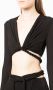Dion Lee Cropped wikkeltop Zwart - Thumbnail 5
