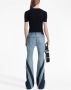Dion Lee Flared jeans Blauw - Thumbnail 4