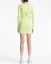 Dion Lee Mini-jurk met vervaagd-effect Groen - Thumbnail 4
