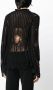 Dion Lee Gerafelde trui Zwart - Thumbnail 5