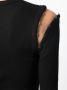 Dion Lee Geribbelde mini-jurk Zwart - Thumbnail 5