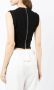 Dion Lee Geribbelde tanktop Zwart - Thumbnail 4