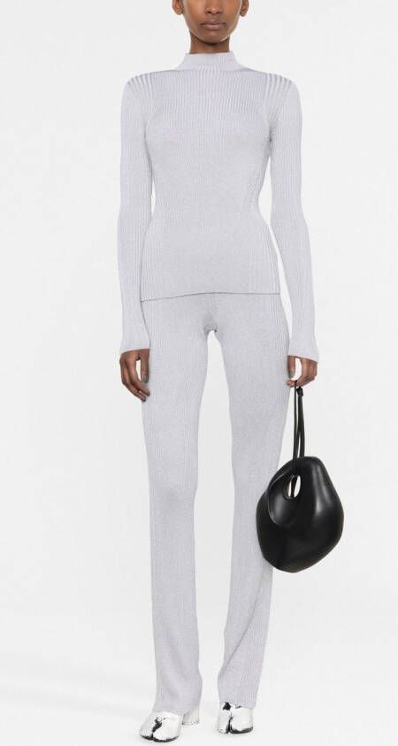 Dion Lee Geribbelde trui Grijs