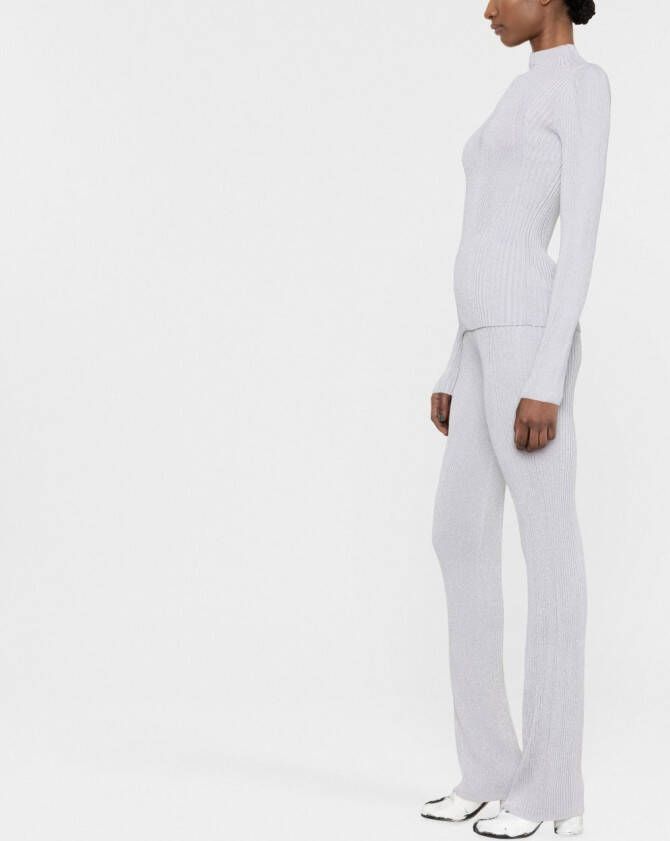 Dion Lee Geribbelde trui Grijs