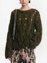 Dion Lee Kabelgebreide trui Groen - Thumbnail 5