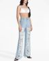 Dion Lee Jeans met logopatch Blauw - Thumbnail 3