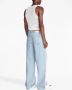 Dion Lee Jeans met logopatch Blauw - Thumbnail 4