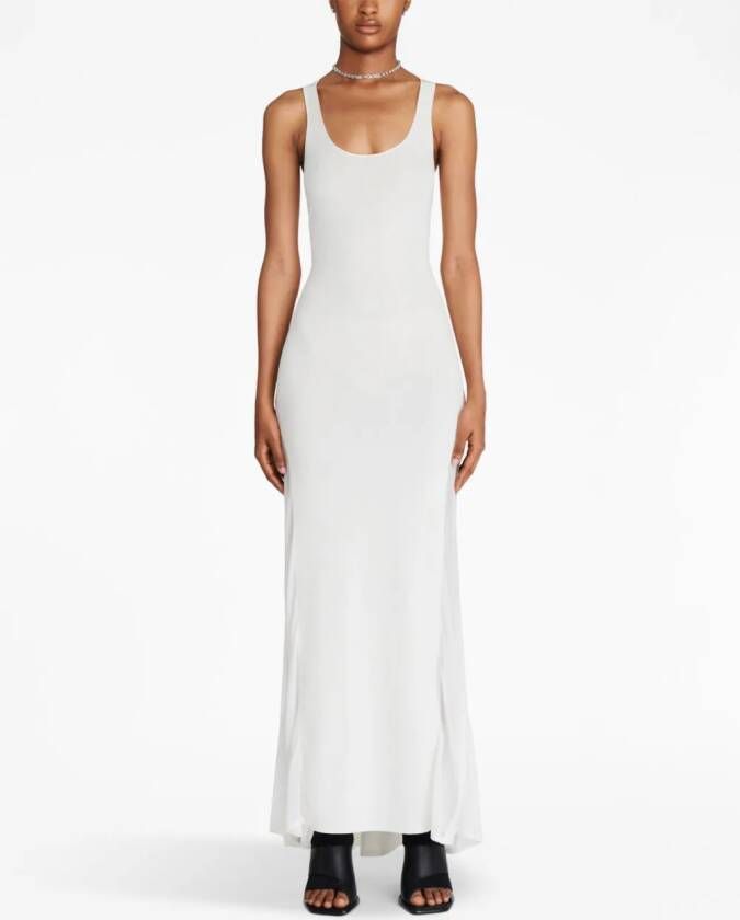 Dion Lee Maxi-jurk met kleurverloop Wit