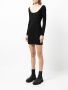 Dion Lee Mini-jurk met korset stijl Zwart - Thumbnail 3