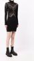 Dion Lee Mini-jurk met lange mouwen Zwart - Thumbnail 3