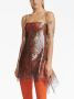 Dion Lee Mini-jurk met pailletten Bruin - Thumbnail 4