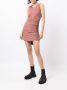 Dion Lee Mini-jurk met spiegelketting Roze - Thumbnail 2
