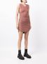 Dion Lee Mini-jurk met spiegelketting Roze - Thumbnail 3