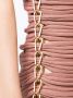 Dion Lee Mini-jurk met spiegelketting Roze - Thumbnail 5