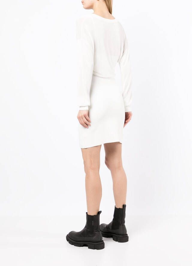 Dion Lee Mini-jurk met vlakken Wit