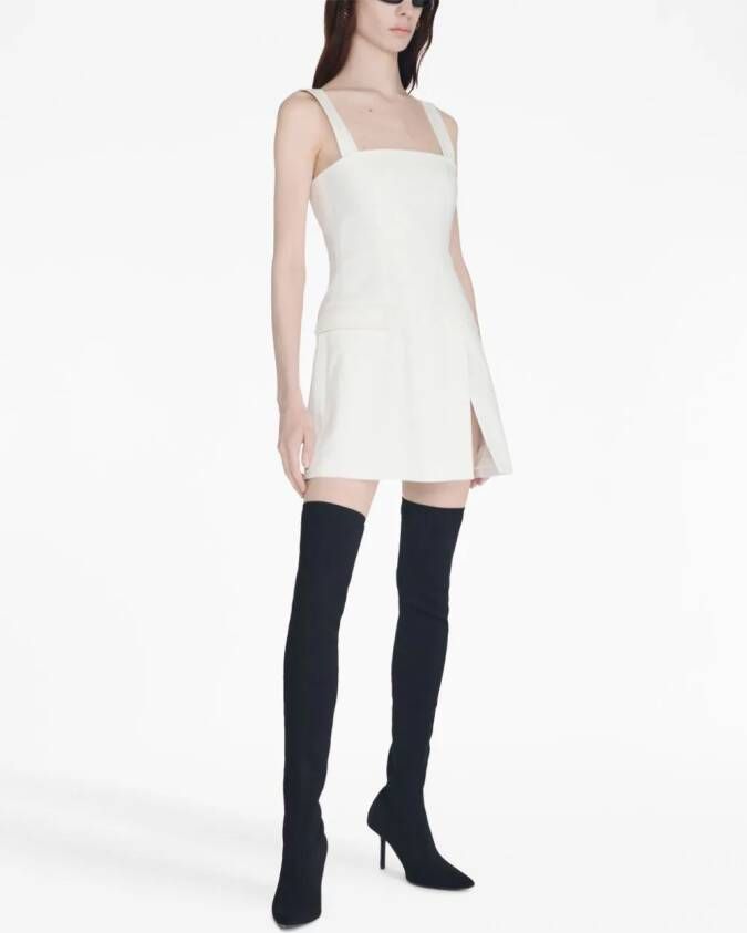 Dion Lee Mouwloze mini-jurk Wit