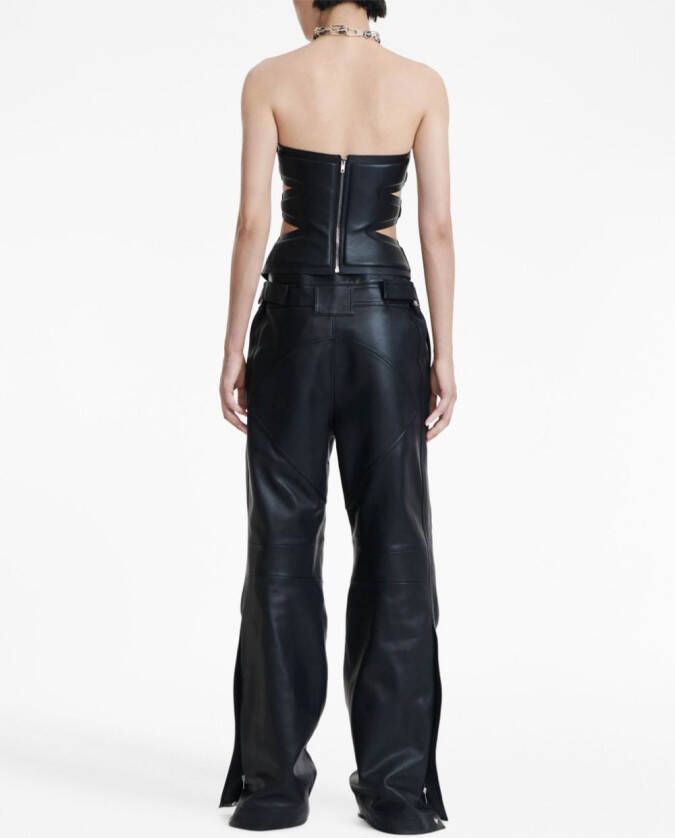 Dion Lee Gewatteerde top Zwart