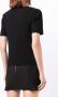 Dion Lee Polotop met korte mouwen Zwart - Thumbnail 4