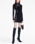 Dion Lee Semi-doorzichtige mini-jurk Zwart - Thumbnail 3