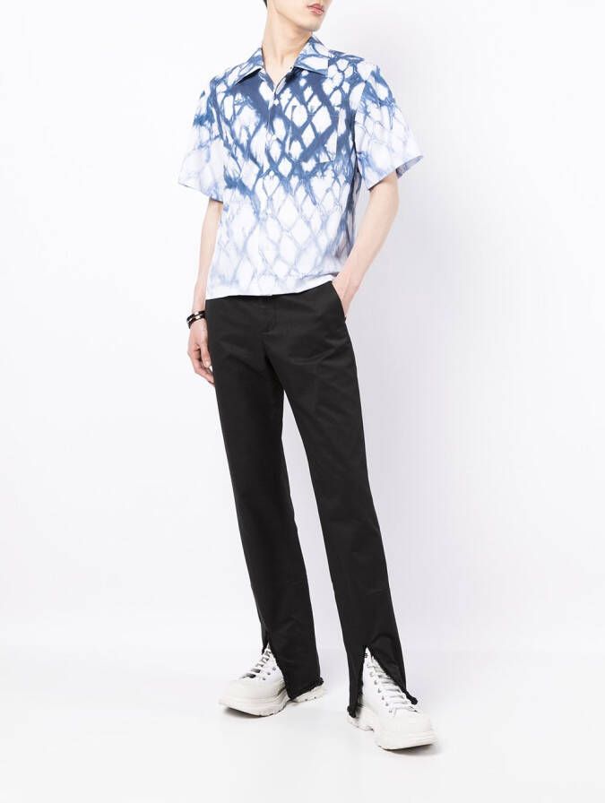 Dion Lee Shirt met korte mouwen Blauw