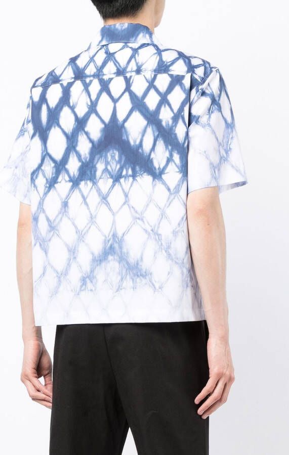 Dion Lee Shirt met korte mouwen Blauw