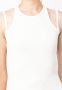 Dion Lee Tanktop met ronde hals Wit - Thumbnail 5