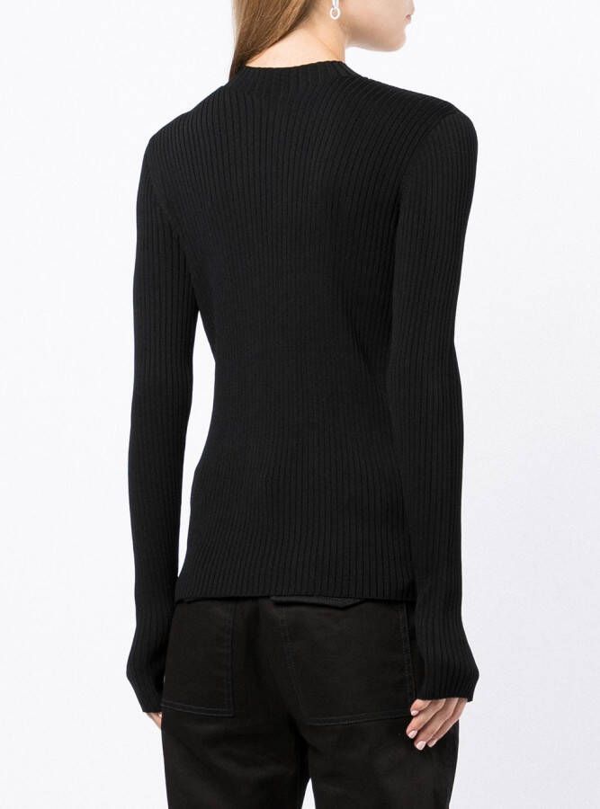 Dion Lee Top met uitgesneden detail Zwart