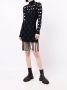 Dion Lee Tweekleurige mini-jurk Zwart - Thumbnail 2