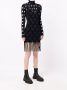 Dion Lee Tweekleurige mini-jurk Zwart - Thumbnail 3