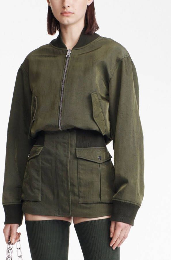 Dion Lee Verstelbaar bomberjack Groen