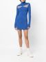 Dion Lee x Braid mini-jurk Blauw - Thumbnail 2