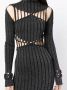 Dion Lee x Braid reflecterende jurk Zwart - Thumbnail 5