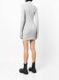 Dion Lee x Braid reflecterende mini-jurk Grijs - Thumbnail 4