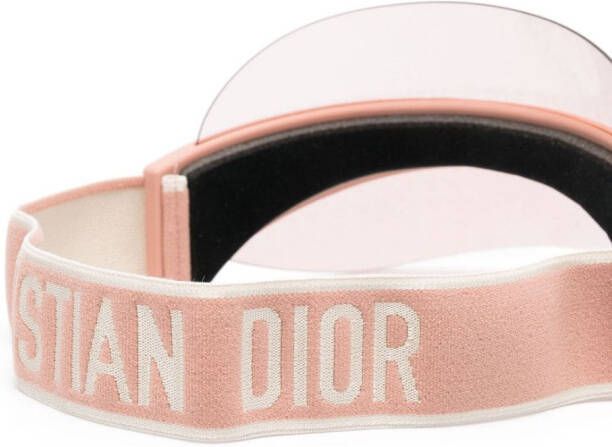 Dior Eyewear Club V1U zonnebril met klep Roze