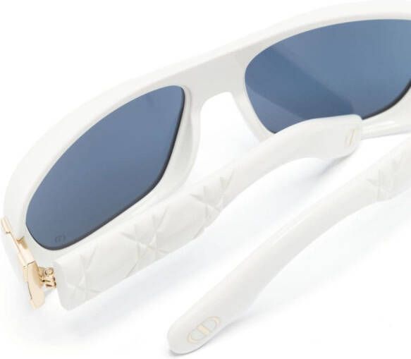 Dior Eyewear Lady zonnebril met vierkant montuur Wit