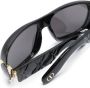 Dior Eyewear Zonnebril met biker montuur Zwart - Thumbnail 3