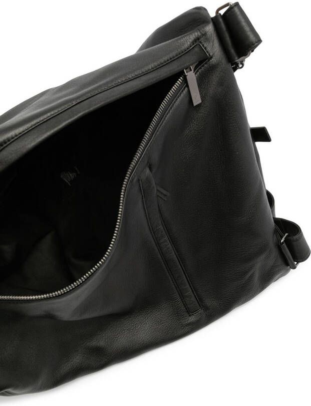 Discord Yohji Yamamoto Rugzak met logo-reliëf Zwart