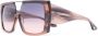 Dita Eyewear Abrux zonnebril met vierkant montuur Bruin - Thumbnail 2