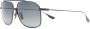 Dita Eyewear Alkamx zonnebril met piloten montuur Zilver - Thumbnail 2